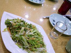 凉拌苦菊-春水锅贴·传统鲁菜(大明湖店)