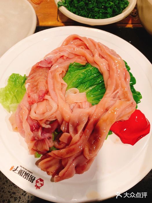 捞锅坝子老火锅(汽博中心店)九尺鲜鹅肠图片