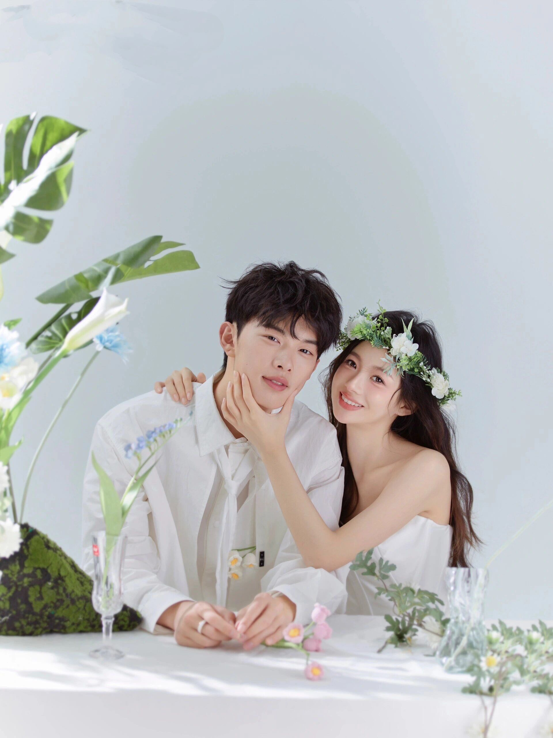 森系情侣写真🌿甜美小清新情侣照