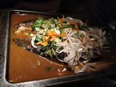 -探鱼·鲜青椒爽麻烤鱼(西南商都店)