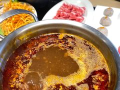 -不老仙金汤虾丸火锅