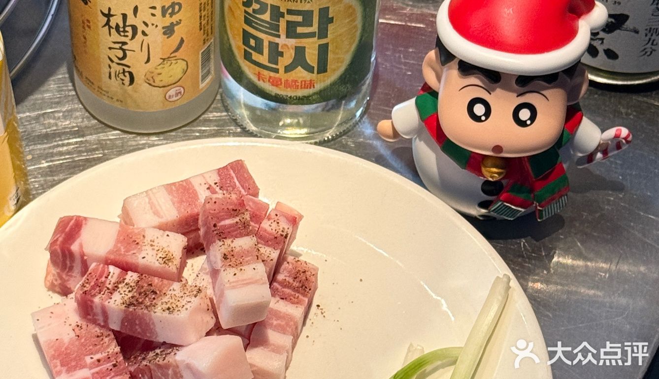 武汉首家山葵烤肉，圣诞🎄约会首选哦！
