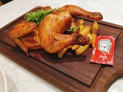 奥尔良烤鸡配薯条-卡朋西餐(乐峰广场店)