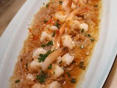 金银蒜蒸凤尾虾-绿茶餐厅(成都大悦城店)