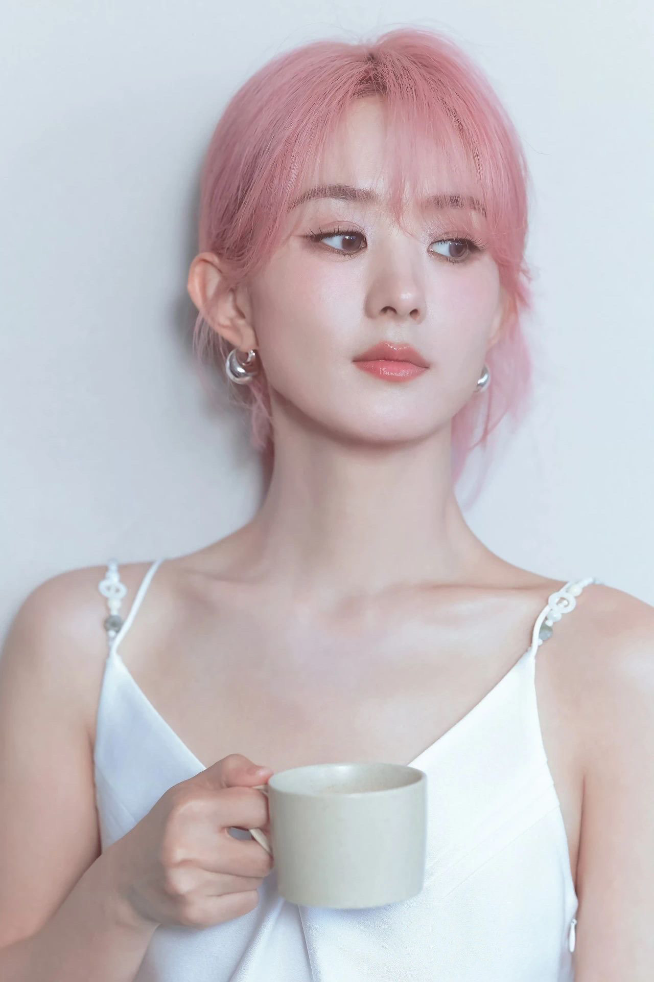 赵丽颖发色来袭