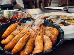 冰镇醉沼虾-乔街深夜食堂·台州菜·高压锅生蚝(杭州总店)