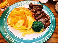 黑椒牛扒蛋包饭-肥韬茶餐厅(南山mini店)