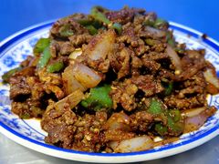 炒肉片-红帽子炒饭(南关民族风味一条街店)