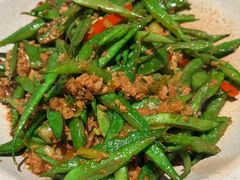 沙茶肉糟啫云南扁豆-小炳胜(卓悦中心店)
