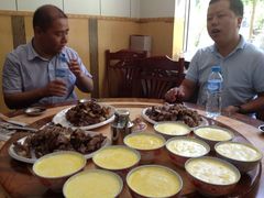 酸奶，羊脖-清真·益鑫羊肉手抓馆(花园北街店)