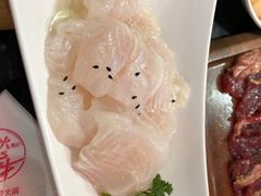 无骨雪花鱼-热火朝天鲜切牛肉火锅(南强街巷店)
