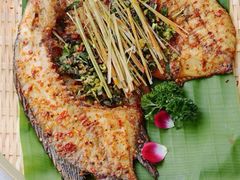 香茅草烤罗非鱼-云海肴·汽锅鸡·云南菜(美罗城店)