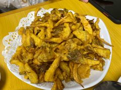 干炸鲜蘑-屋里家延边朝鲜族冷面(南园店)