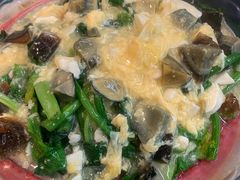 金银蛋浸菠菜-新香港烧腊海鲜面家