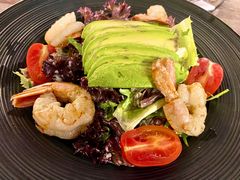 牛油果红豆虎虾沙拉配墨西哥汁-格鲁·秀色Georgia’s Feast