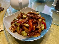 绿蒜烧肚条-南来顺饭庄·清真(南菜园店)