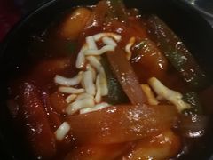 石锅芝士年糕-老炉家木炭烤肉(长江国际店)