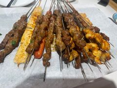 牛肉串-龚海宝· 烧烤· 羊肉原切挂糊更好吃(庄市店)
