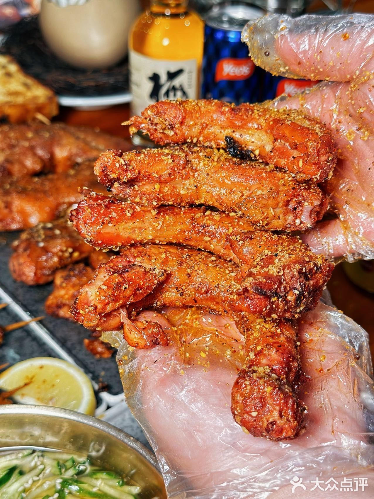 啊啊啊～来自鹤岗的烤猪蹄子都给我来吃‼️