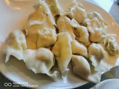 角瓜鸡蛋虾仁水饺-黄家饺子东北特色菜馆(湖滨商业街店)