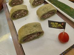 绿茶红豆薄撑-顺德人家食府(黄金广场店)
