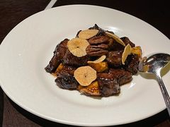 蒜片葱爆牛柳粒-杭州西子湖四季酒店·金沙厅