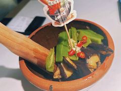 辣子皮蛋擂茄子-塔哈尔·新疆盛宴(南翔印象城MEGA店)