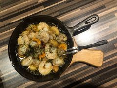 虾仁焗橄榄油-BomBa意大利餐厅