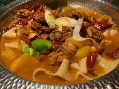 沙湾原始大盘鸡-丝路金桃·新疆菜(徐汇店)