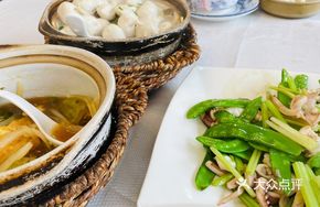 Squid with Green Beans