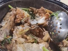 石锅鱼头-庆丰农庄·团建·农家菜(大浪店)