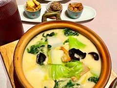 浓汤海味杂菜煲-京参園海鲜餐厅