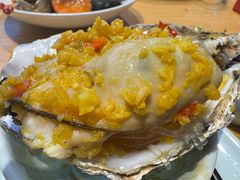 蒜蓉粉丝蒸生蚝-必点海鲜·海肠捞饭·鲅鱼水饺(滨江道店)