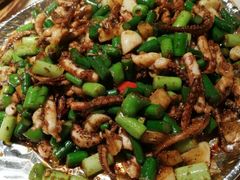 铁板鱿鱼-梁家大院•农家菜(昆山会展中心店)