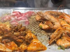 腌制羊肉-玫瑰花园自助烤肉(顺义鑫海韵通店)