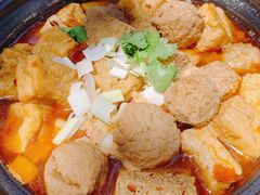 砂锅豆腐丸子-百花人家(清水镇店)
