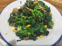 八宝菠菜-海富荣·锅贴·陕菜家常菜(阳光城店)