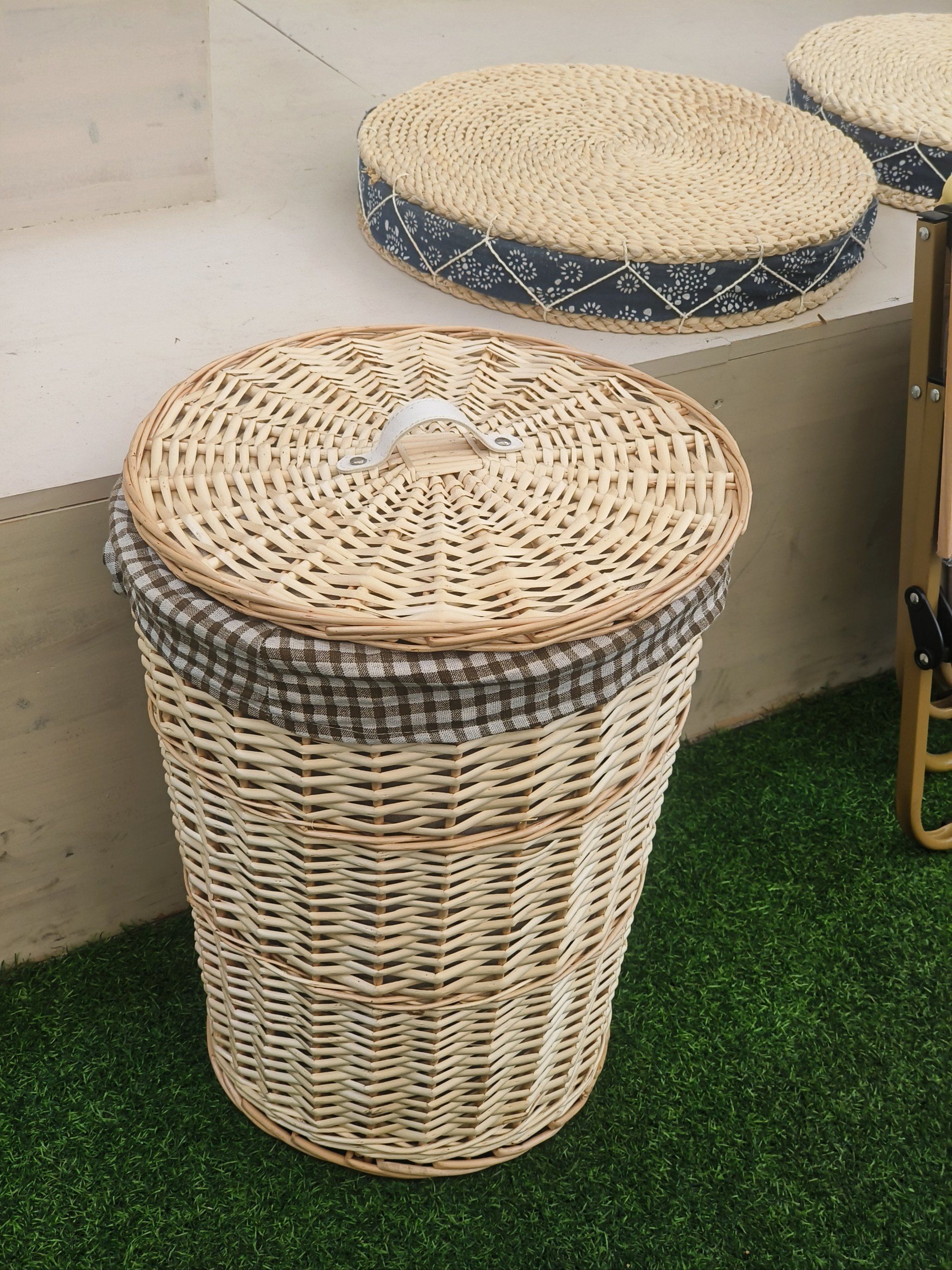 [点赞]家居好物丨收纳筐脏衣篮藤编脏衣服收纳