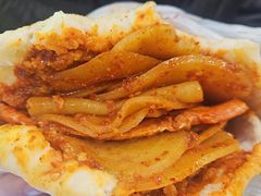 -刘大饼香辣土豆片夹馍(鱼化店)