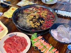 红汤锅底-铜元老码头鳝鱼火锅