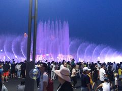 -大连星海广场音乐喷泉