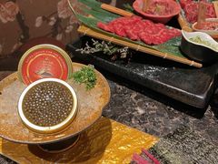 海胆生牛肉手卷-老乾杯和牛烧肉(王府中环店)
