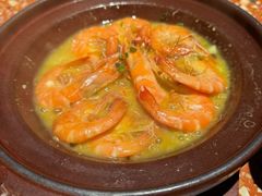 啫奶油对虾-涌煲记·蟹煲·砂锅海鲜·煲出宁波味(天一旗舰店)