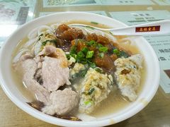 至尊三宝汤河粉（牛筋，第一刀肉，鱼滑）-荔林食店(西华路店)