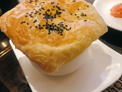 酥皮奶油蘑菇汤-青岛颐海花园酒店总店·自助餐厅