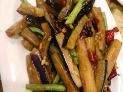 豆角烧茄子-我家福厨(万达中餐厅店)
