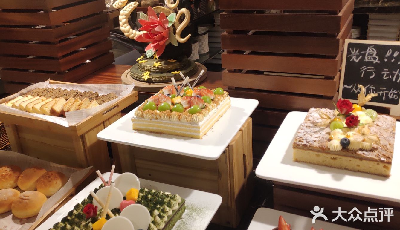 白马湖建国饭店自助餐