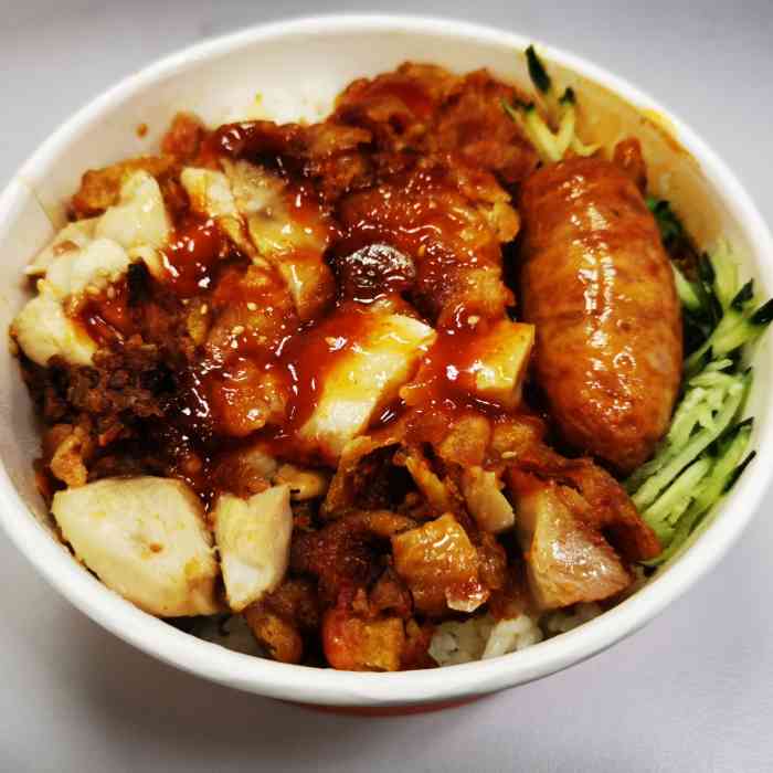 极味肥牛饭·脆皮鸡饭(番禺路店)-"第一次吃这家的,感觉最大的特点就