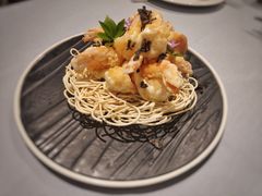 红茶塔塔芥味虾球-茶宴·美食地标餐厅(沙坡尾店)
