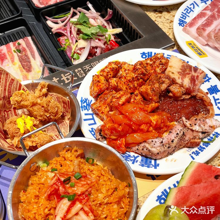 金义！这家韩式烤肉自助也太好吃了😋